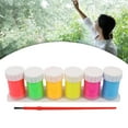 thumbnail image 5 of Washable Paint for Kids 6 Count Finger Paint Poster Paint Set for Acrylic Textile Gouache School Toddlers Art Supplies B, 5 of 10