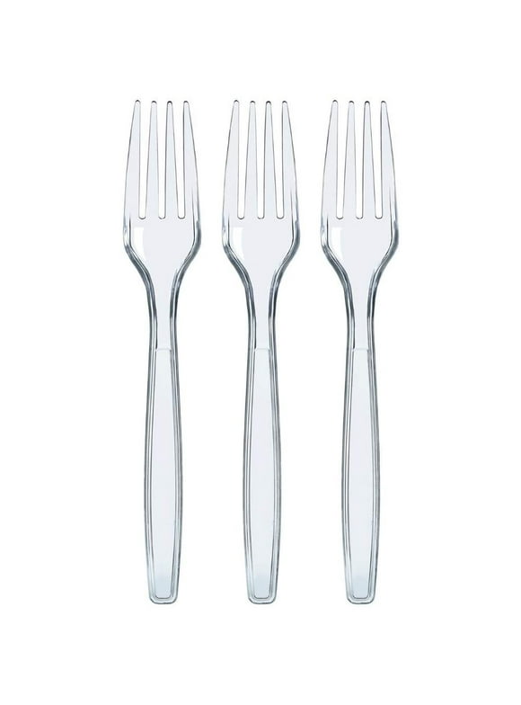 Plastic Forks in Disposable Tableware
