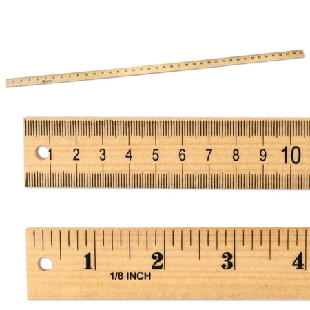 Learning Resources Wooden Meter Stick, Ruler, Classroom Supplies, Measuring, Ages 5+