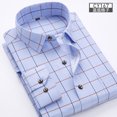 thumbnail image 3 of Camisa de hombre nueva primavera 2024 tendencia de manga larga nueva camisa casual para hombre versión coreana delgada, 3 of 5