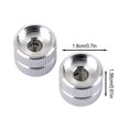 thumbnail image 4 of 2pcs Guitar Dome Knobs Accessories Maintenance Universal Adjust Knob String Instrument Accessory Professional Sturdy Button Caps Replacement, 4 of 5