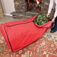 Christmas Tree Storage Bag with Rollers and Handle (For Trees Up to 9