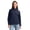 Navy, variant on Apparel 5710 Women's Lexington Stretch Anorak-Navy-S