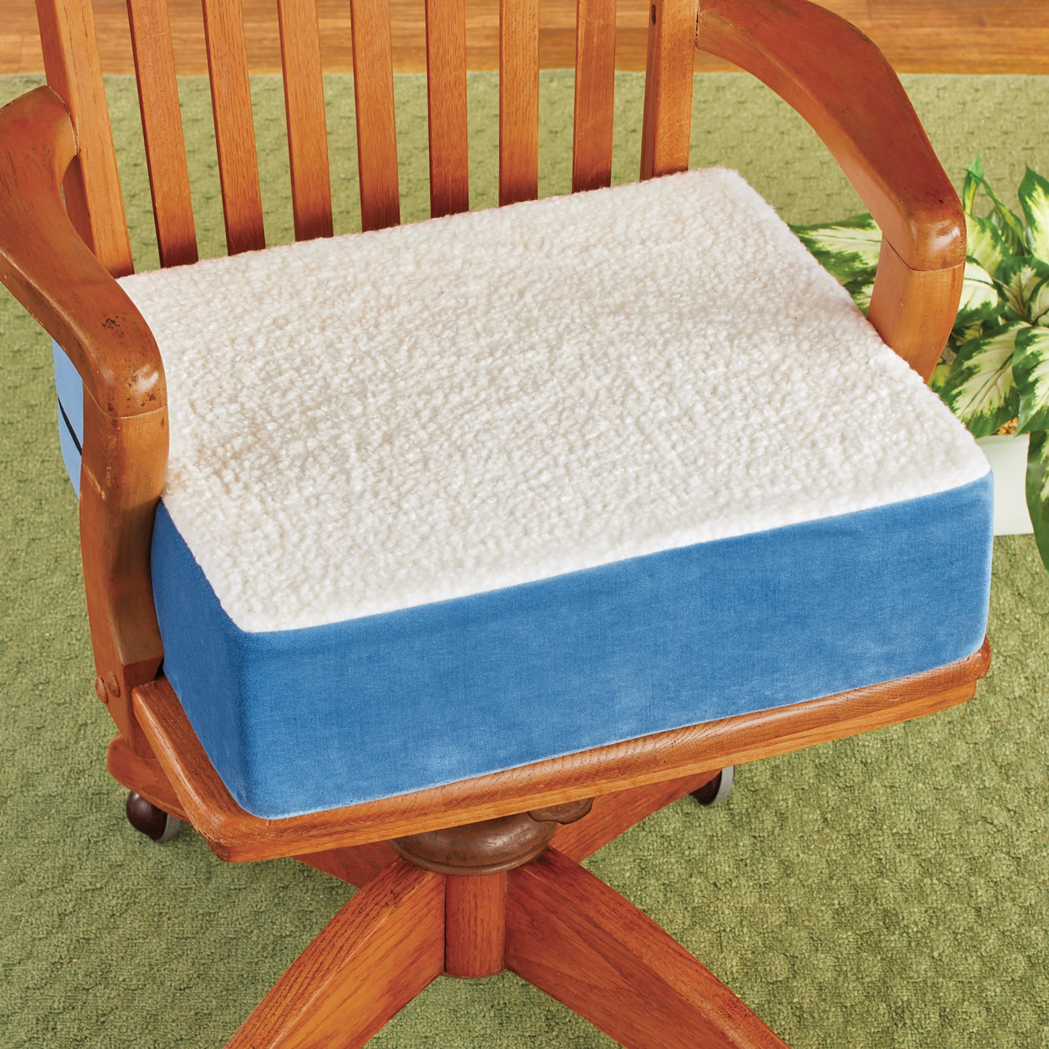 Extra Thick Chair Cushion Booster Seat Cushion 4.5” Chair Pad Hot Tub Booster Seat for Adults Elderly Thick Firm Chair Riser Seat Cushion for Chair