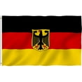 thumbnail image 3 of (2 pack) ANLEY Fly Breeze 3x5 Foot German State Ensign Flag -  Germany Eagle Flags Polyester, 3 of 8