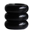 thumbnail image 2 of Storage Case Pencil Box Desk Stand Round Smooth Surface Long-lasting Convenience Multipurpose Exquisite Home Supplies Black Three Layers, 2 of 9