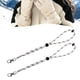 thumbnail image 1 of 2 correas para guantes de esquí, correas para guantes de invierno, portátiles para actividades invernales, cordón de sujeción, conector ajustable. Blanco 25cm, 1 of 8