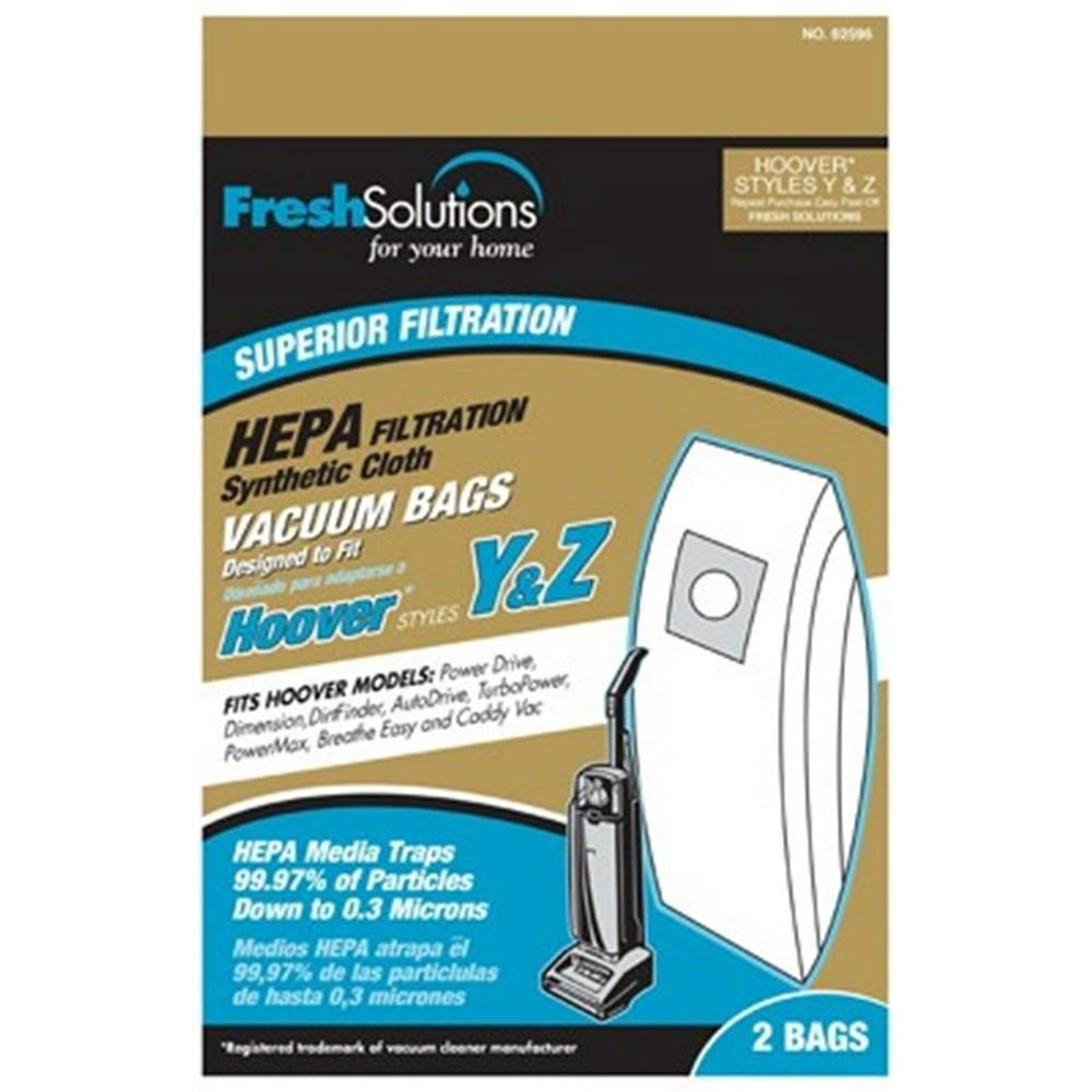 Hoover Y/Z vacuum bag Hepa Media