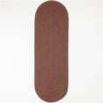 thumbnail image 1 of Rhody Rug CD46R024X072 2 x 6 ft. Camden Garnet Tweed Runner Rug, 1 of 1