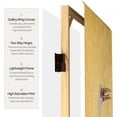 thumbnail image 4 of Oriental Furniture 6 ft. Tall Double Sided Cranes Room Divider - 4 Panel, 4 of 7