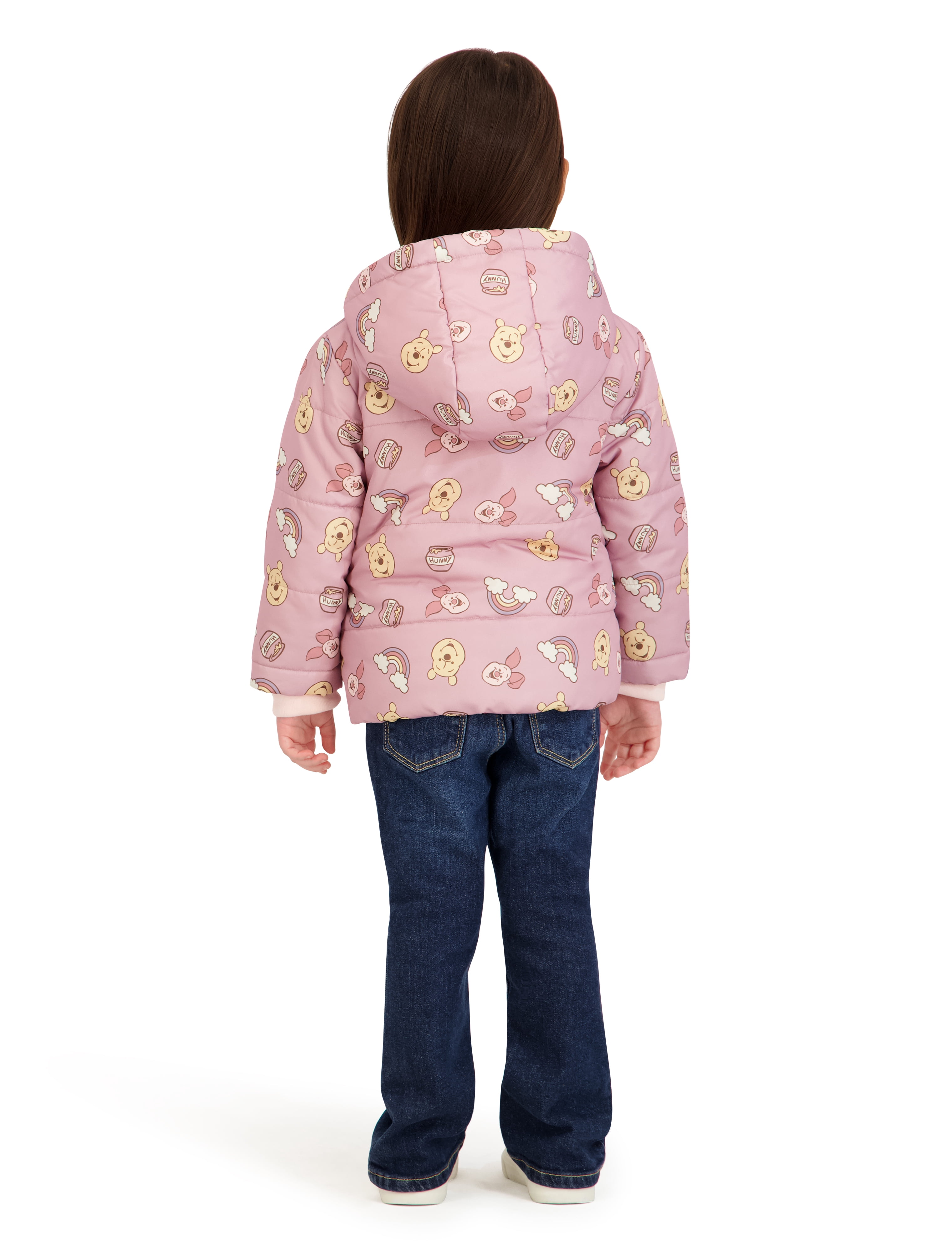 Character Toddler Girl Puffer Jacket, Sizes 12M-5T