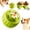 Green, variant on Dog Frozen Treat Toy,Interactive Dog Toys to Keep Them Busy,Freezable Fillable Rubber Chew Toys with Silicone Treat Tray