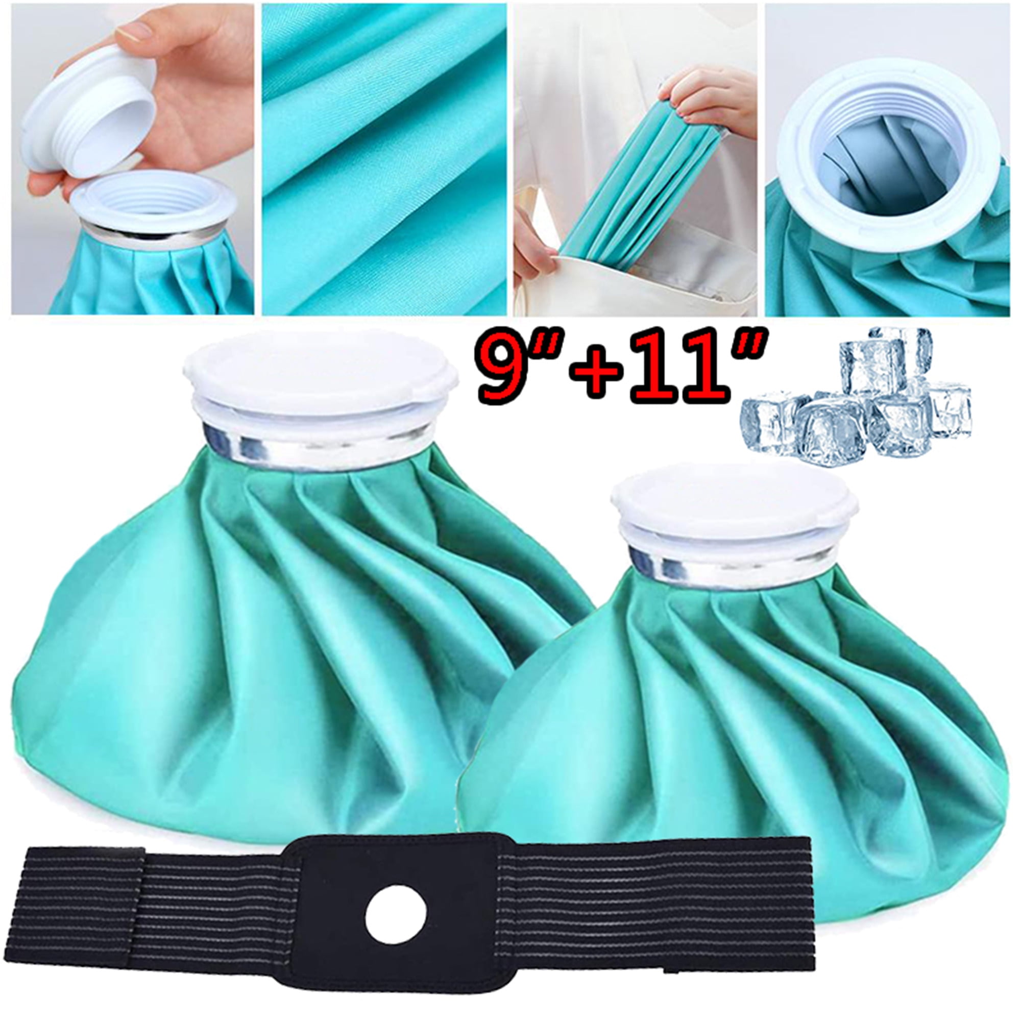 Elbourn 3 Pack Ice Pack for Injuries, Hot Cold Therapy, Headaches Cold