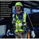 thumbnail image 2 of Casco de seguridad 3M SecureFit Climbing Style Hi-Vis Green, 2 of 7