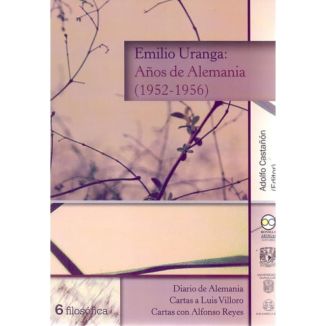 Emilio Uranga Años de Alemania 9786078781539