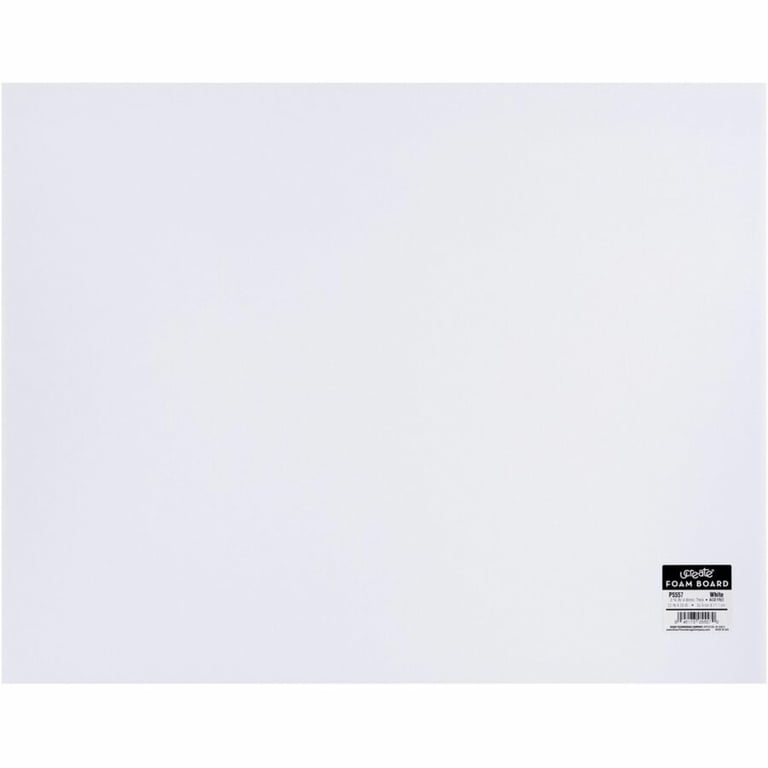 Pacon Foam Core Graphic Art Board, 22" x 28" White, 5-Pack photo 8