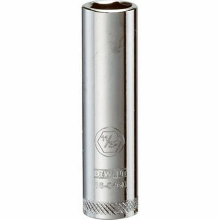 

Stanley Consumer Tools 227515 0.25 in. Drive 0.34 in. 6 Point Polished Chrome Vanadium Steel Socket