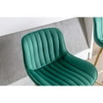 thumbnail image 5 of Set of 2 bar stools, 30-inch, golden legs | Works well in home entertainment areas | Comfortable and attractive seating, 5 of 7