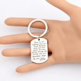 thumbnail image 5 of Drive Safe Keychain Car Owner Gift May Your Guardian Angel Ride With You Car Lover Gift, 5 of 11