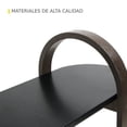 thumbnail image 3 of repisa bambú para baño 2 niveles mdf negro, 3 of 5