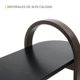 thumbnail image 3 of repisa bambú para baño 2 niveles mdf negro, 3 of 5