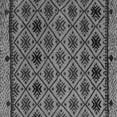 thumbnail image 1 of Ahgly Company Indoor Square Abstract Gray Modern Area Rugs, 4' Square, 1 of 4