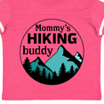 thumbnail image 4 of Inktastic Mommy's Hiking Buddy with Mountains and Trees Boys or Girls Toddler T-Shirt, 4 of 5