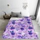 thumbnail image 5 of Balery Violet Manta de Felpa Suave y Acogedora – Cobija de Franela Aterciopelada para Cama, Lavable y Cálida para Sofá, Mascotas, Transpirable-80"x60", 5 of 7