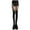 A, variant on Certgust Summer Sales Under $2 Stockings Black Fishnets Tights Thigh High Stockings Pantyhose, Plus Size Fits All