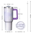 thumbnail image 2 of 40 oz Reindeer Christmas Tumbler with Handle and Straw, Insulated Stainless Steel Cup 40 oz, Leak Proof Winter Holiday Mug, Gifts for Women, 2 of 4