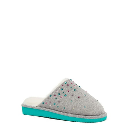 Justice Little & Big Girls Slip-on Scuff Slippers, Sizes 13-6