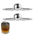 thumbnail image 4 of Shoreew Espresso Cooling Ball with Holder Stainless Steel Iced Coffee Chiller Dilution-Free Cooling Tool for Cocktails Whiskey, 4 of 7