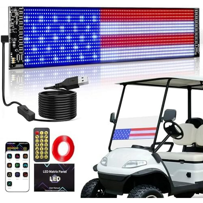 Devil Eyes Lights For Cars,Ultra-Thin Flexible Led Display Screen Panel Car Window Dynamic Personalized Big Eye Lights Truck Windshield Remote Bluetooth