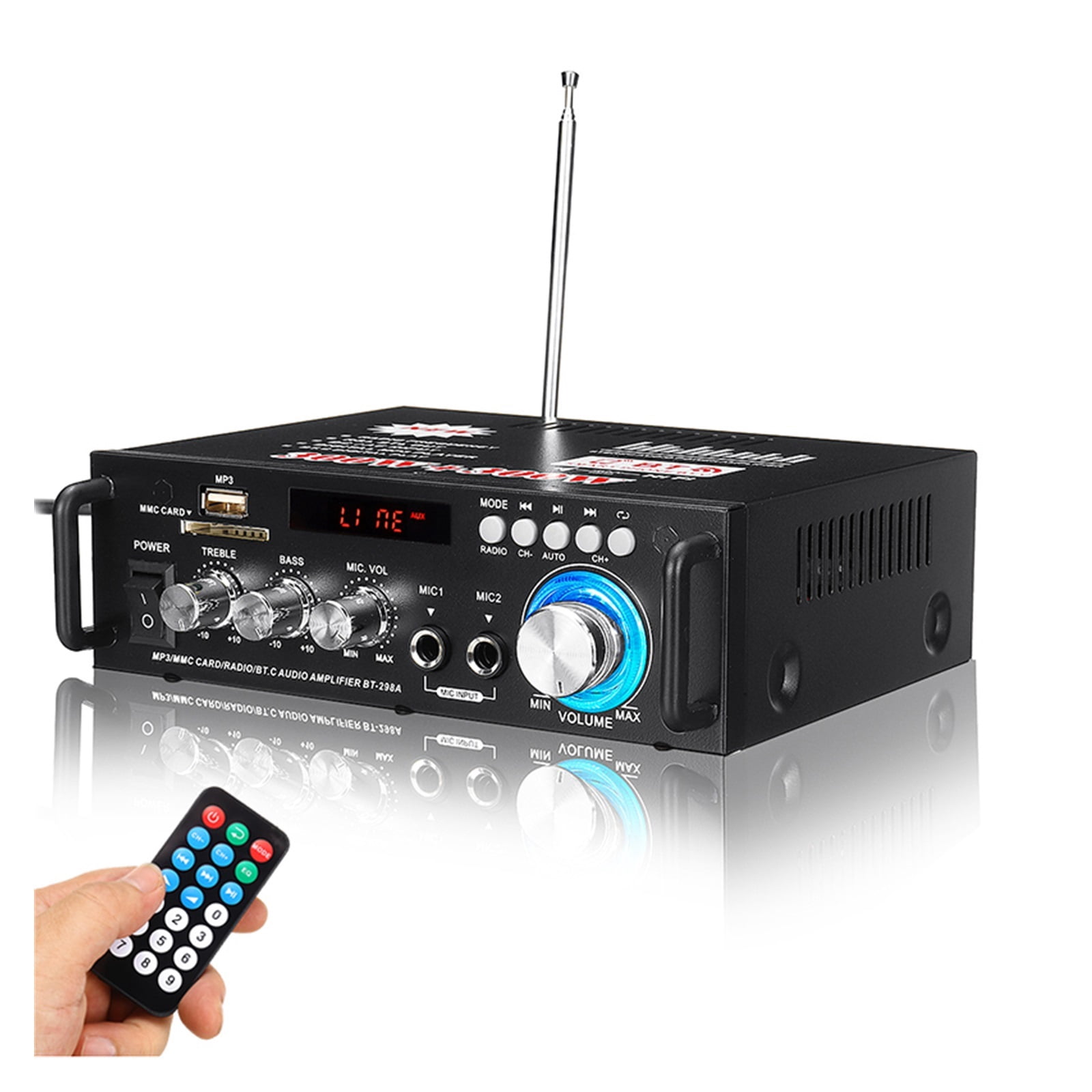 600W Home Professional Amplifier Amplifier Subwoofer Amplifier Home Theater Sound System Mini Amplifier