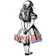 thumbnail image 2 of Deep Red Cling Stamp, 1.6" x 3.1", Alice Standing, 2 of 4