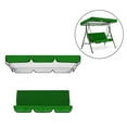 thumbnail image 3 of serony Waterproof Swing Canopy Awning Kit Outdoor Garden Swing Chair Cover Green, 3 of 9