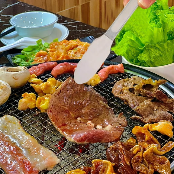 Clearance! Bpyeka Kitchen Utensils Set White Wooden Handle Silicone Spatula Spoon Soup Spoon Household Stir Fry Shovel Non Stick Pan Complementary Food Utensil Set Kitchen Appliances