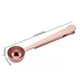 thumbnail image 4 of Toystoory Cuchara de café de acero inoxidable 2 en 1, bolsa de sellado, Clip de cocina, cuchara de café dorada, cuchara medidora de tierra con rosa dorado, 4 of 6