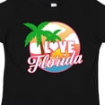 thumbnail image 4 of Inktastic I Love Florida with Ocean and Palm Trees Boys or Girls Toddler T-Shirt, 4 of 5