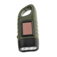 thumbnail image 2 of LOVIVER Hand-crank Flashlight Portable 3LED Torch Light for Outdoor Climbing Hiking 12.5, 2 of 8