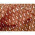 thumbnail image 4 of oneOone Silk Tabby Fabric Floral & Flying Swan Block Printed Fabric 1 Yard 42 Inch Wide, 4 of 4