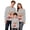 Grey_005, variant on QTSHPN Family Matching Hoodie Parent Child Sweatshirts Cozy Holiday Outfit Festive Printed Kids Sweatshirt