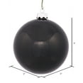 thumbnail image 5 of Vickerman 3" Black Shiny Ball Ornament, 12 per Bag, 5 of 5