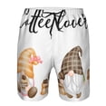 thumbnail image 3 of Balery Coffee Gnome (2) Traje de Baño Estilo Hawaiano para Hombre, Shorts de Secado Rápido con Bolsillos-XX-Large, 3 of 6