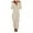 White, variant on Azrian Womens Long Sleeve Hooded Jumpsuit Pajamas Casual Winter Warm Rompe Sleepwear