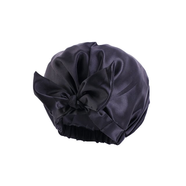 SAYOO Gorro de ducha impermeable para mujer, color sólido/flor/estampado de puntos/sombrero lavable para el cabello de salón de baño de leopardo SAYOO Moda