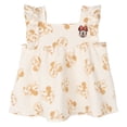 thumbnail image 2 of Disney Minnie Mouse Toddler Girls' Sleeveless 2-Piece Tank Top and Pants Set Ochre White, 2 of 5