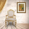 thumbnail image 3 of Eggers, Julie 19x24 Gold Ornate Wood Framed with Double Matting Museum Art Print Titled - Italy-Tuscany-Monticchiello Red ivy covering the walls of the buildings, 3 of 4