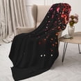 thumbnail image 3 of Sikiie Colorful Sparkling Cozy Flannel Fleece Throw Blanket: Lightweight & Thick for All Seasons - Perfect for Women, Men, & Kids", 3 of 6