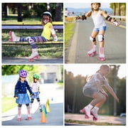 EONROACOO Roller Skates for Girls, Women Kid Teen Light up 4 Wheels Roller Skates (Youth 2)